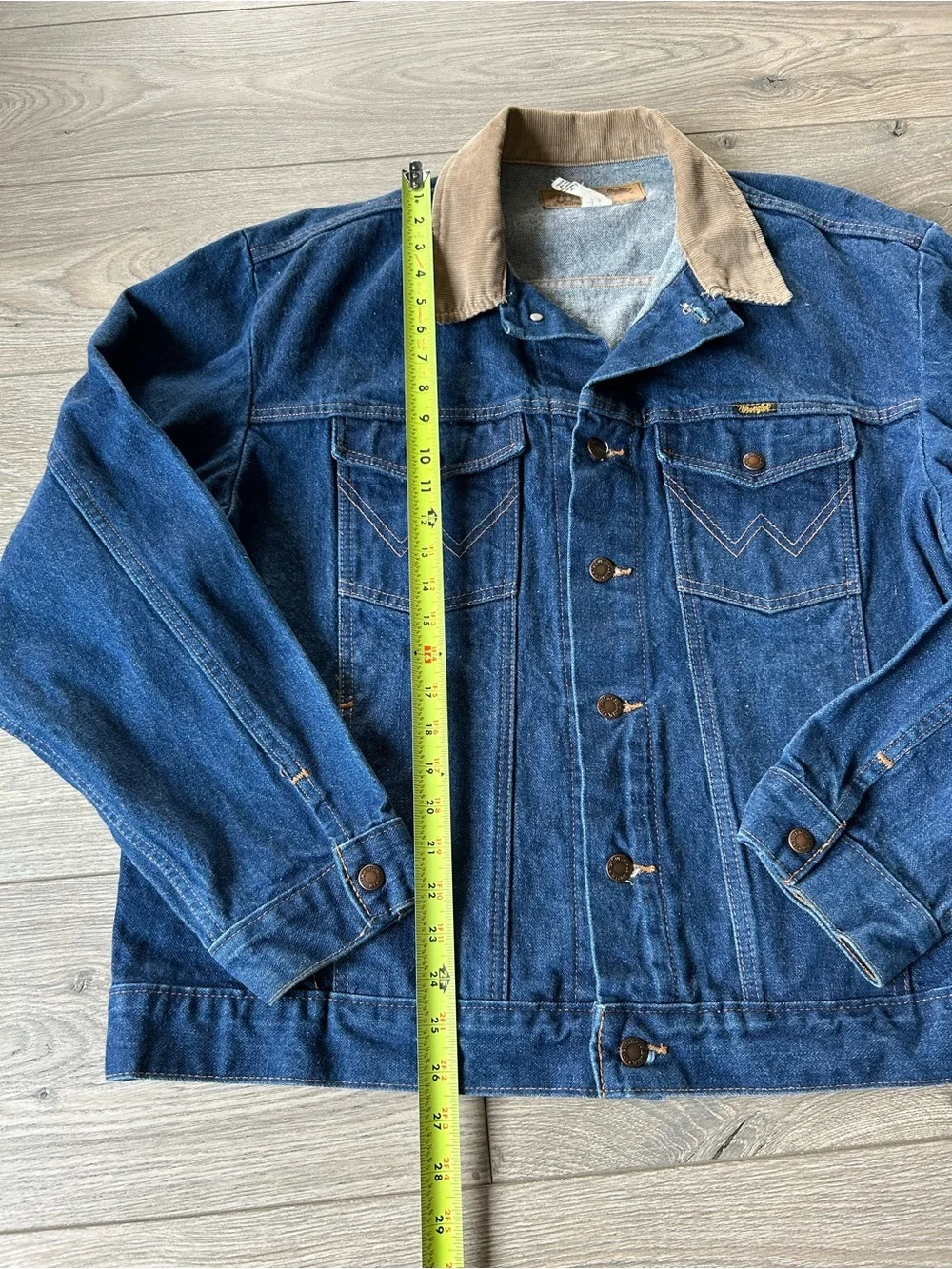 Wrangler denim trucker